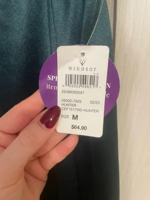 Windsor Hunter Green Strapless Maxi Dress thumbnail 2