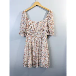 Trixxi Floral Mini Ruffled Tiered Sundress Size XL thumbnail 2