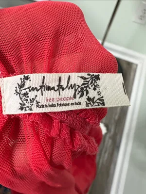 Free People All I think about brami red XS thumbnail 7