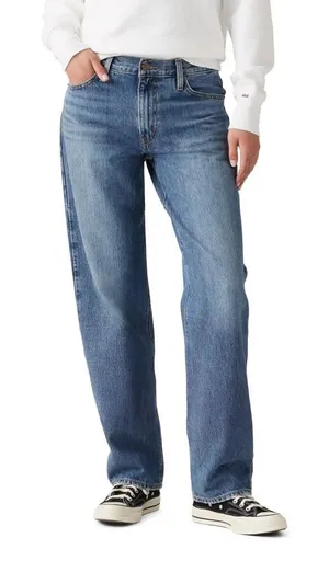 NWT Levi's Women's‎ '94 Baggy Jeans Worn Memory Mid Rise Straight Leg 25x31 thumbnail 1