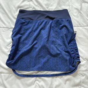 Patagonia‎ Active Stretch Skort Skirt Womens Small Blue Outdoor Hiking Fishing thumbnail 1