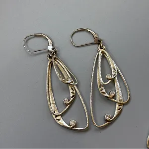 Brighton Second Nature Butterfly Wings Necklace‎ Earrings Set Swarovski Crystal thumbnail 2