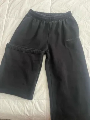 Princess Polly Sweatpants Black thumbnail 1