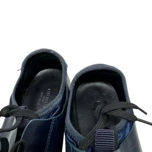 Balenciaga Race‎ Runners Navy Blue Leather Mesh Shoes Low Top Womens 38 US 7.5-8 thumbnail 7