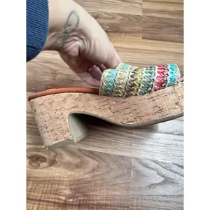 Unisa Canvas colorful, clog, slip on sandals thumbnail 2