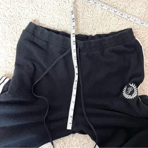PINK Victoria's Secret Black Track Pants thumbnail 4