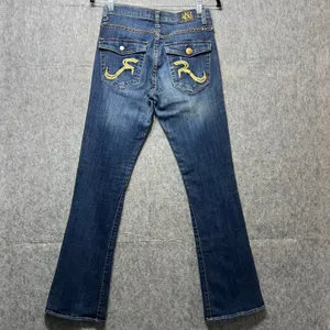 Rock Republic Bootcut Jeans Embellished Pockets Dark Wash‎ Denim Size 6 Flare thumbnail 6