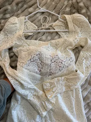Lulus White Lace Dress thumbnail 8