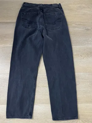 American Eagle Black Highest Rise 90’s Boyfriends Jeans thumbnail 6