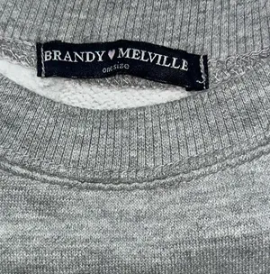 Brandy Melville John Galt Crop Sweatshirt Pacific City Rainbow thumbnail 8