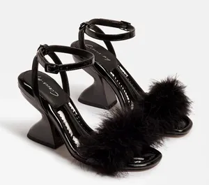 Circus Ny By Sam Edelman Brenna Feather Heels thumbnail 1