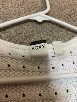 Roxy white sweater knit XS/s thumbnail 2