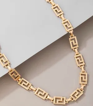 New Detail Gold Necklace thumbnail 5