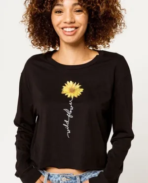✨ FULL TILT Sunflower Womens Tee✨ thumbnail 1