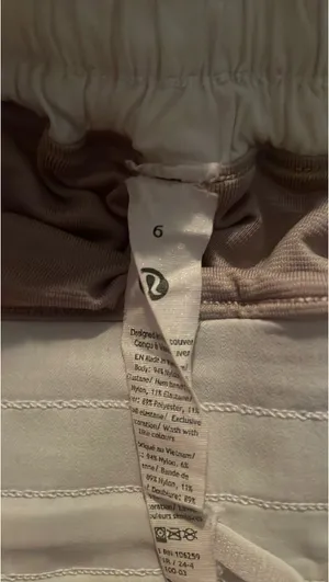 Lululemon White Hotty Hot 2.5 thumbnail 3