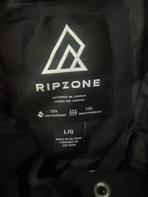 Rip zone snow pants size L Black Size L thumbnail 3
