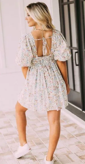 These Three Boutique Floral Easter Dress thumbnail 4