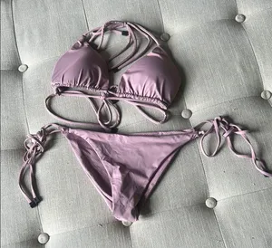 Non Signe Lilac Two Piece Swim Size Medium thumbnail 1