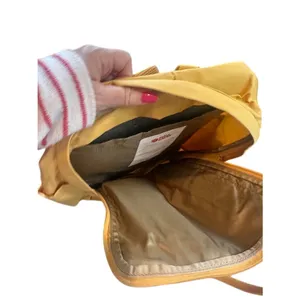 Fjallraven Tree-Kanken Backpack Bag Unisex Yellow Sustainable Eco-Friendly Bag thumbnail 4