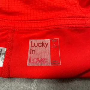 Lucky in Love Skort Large Red Pickleball Tennis Activewear Sporty Athleisure thumbnail 3