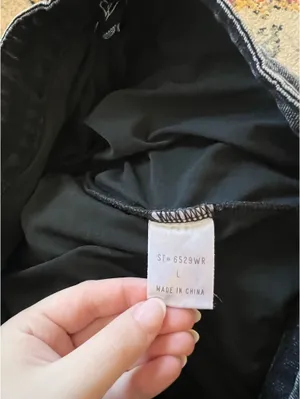 Windsor Black Jean Skirt Mini thumbnail 3
