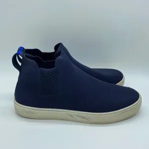 Rothy's Navy Blue Chelsea Boots Slip On Comfort Easy Nightfall Women's size 9 thumbnail 2