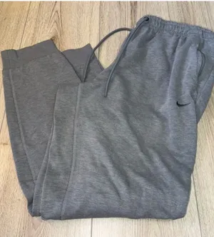 Nike grey gray jogger sweatpants thumbnail 1