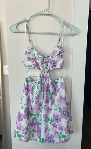 Princess Polly Floral Mini Dress thumbnail 2