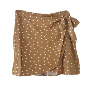 NWT L*Space Lanie Polka Dot Wrap Skirt Sz M thumbnail 2