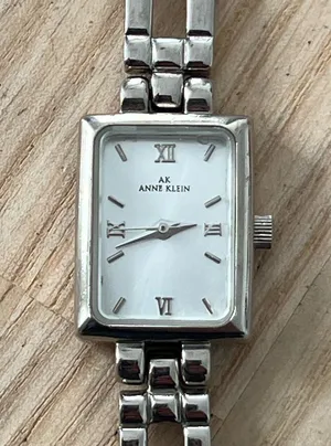 Anne Klein Ladies Dress Watch Stainless Bracelet Dial Hands Markers thumbnail 1