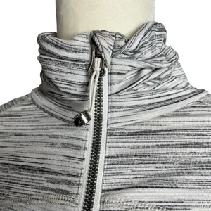 Lululemon Peplum Back Light Jacket Size 6 Gray thumbnail 7