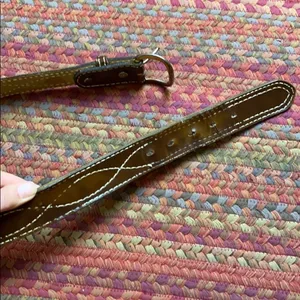 BROWN WESTERN LEATHER BELT thumbnail 4