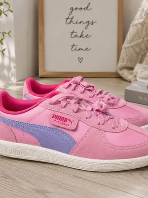Puma Palermo Sugar Rush Pink Purple Womens 8 Youth 6.5 Sneakers NWT thumbnail 3
