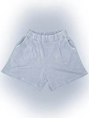 NWT Aerie New Heights Trouser Fleece Shorts XS Cloud Blue thumbnail 3