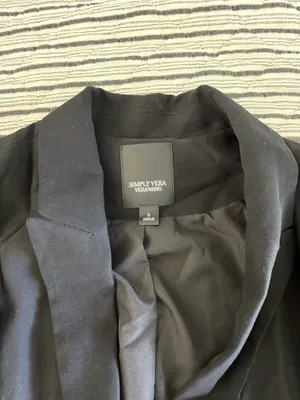 Simply Vera Black Vera wang blazer thumbnail 2