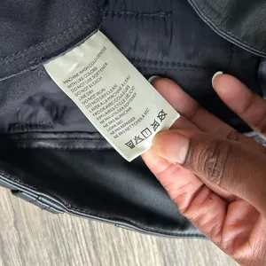 Maeve by Anthropologie Black Faux Leather High Waisted Pants US Size 8 thumbnail 14