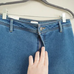 Z SUPPLY Rilynn Wide Leg Trouser Jeans Medium Wash High Waist Denim Size‎ 28 NEW thumbnail 4
