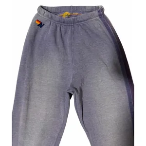 Aviator‎ Nation 5 Stripe Sweatpants Faded Grape Size XS thumbnail 4