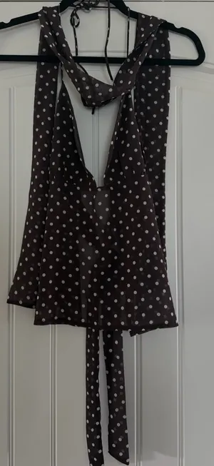Polka Dot Halter Top thumbnail 1