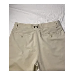 Under Armour Golf Pants‎ Women 32 Khaki Beige Stretch Chino Performance Trousers thumbnail 9