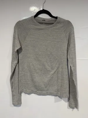 Light Gray Spyder‎ Active Long Sleeve Crewneck Top thumbnail 1