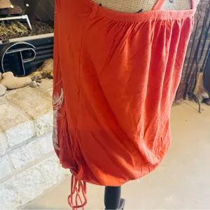 Moa Moa Floral Red Women's Top thumbnail 6