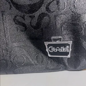Caboodles Brand Black Envy Dr Bag & Zip Pulls Double Zip thumbnail 5