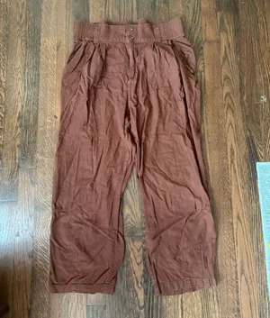 Urban outfitters dusty orange lounge pants thumbnail 1