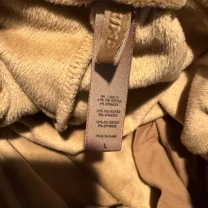 Skims Tan Velour Track Pants Joggers Sweatpants thumbnail 4