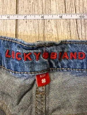 Lucky Brand Floral Embroidered Denim Shorts thumbnail 4