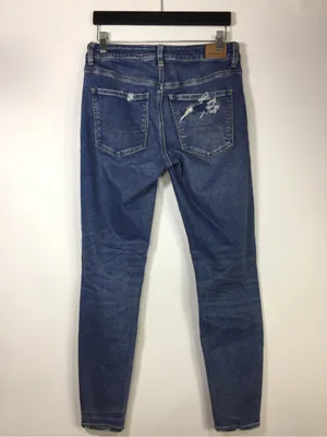American Eagle High Rise Jegging US 8 Short Next Level Stretch thumbnail 7