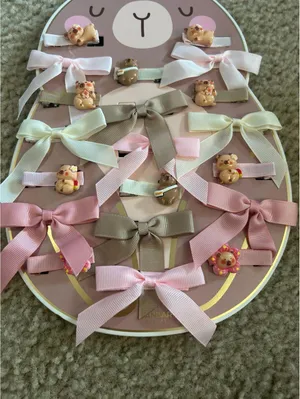 A02 ava Olivia bow hair accessories cute thumbnail 3
