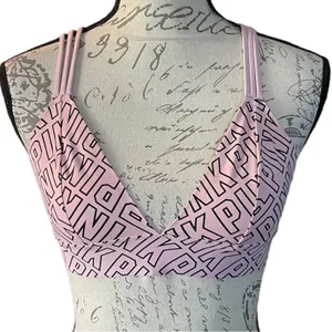 Victoria’s Secret Pink Pullover Strappy Bralette Size Small thumbnail 1