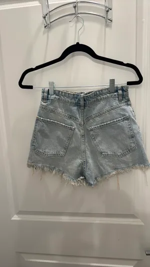 ZARA Jean Shorts thumbnail 4